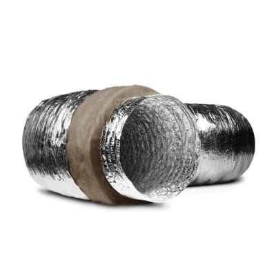 FLEXİBLE HAVA KANALI İZOLELİ Q152 mm ( 1 kutu=10 mt)